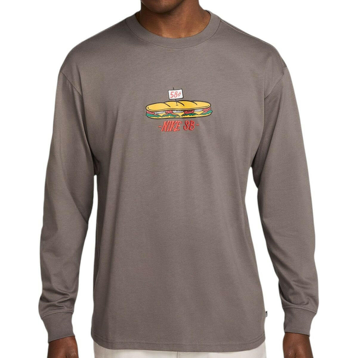 Nike SB - Sub L/S Tee Cave Stone.