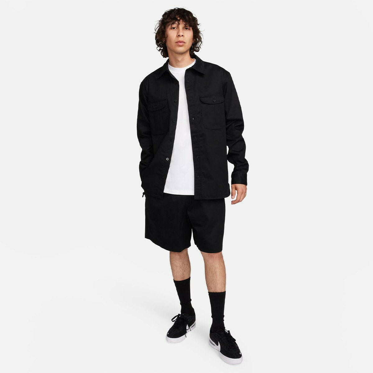 Nike SB - Tanglin Woven Shirt Black.