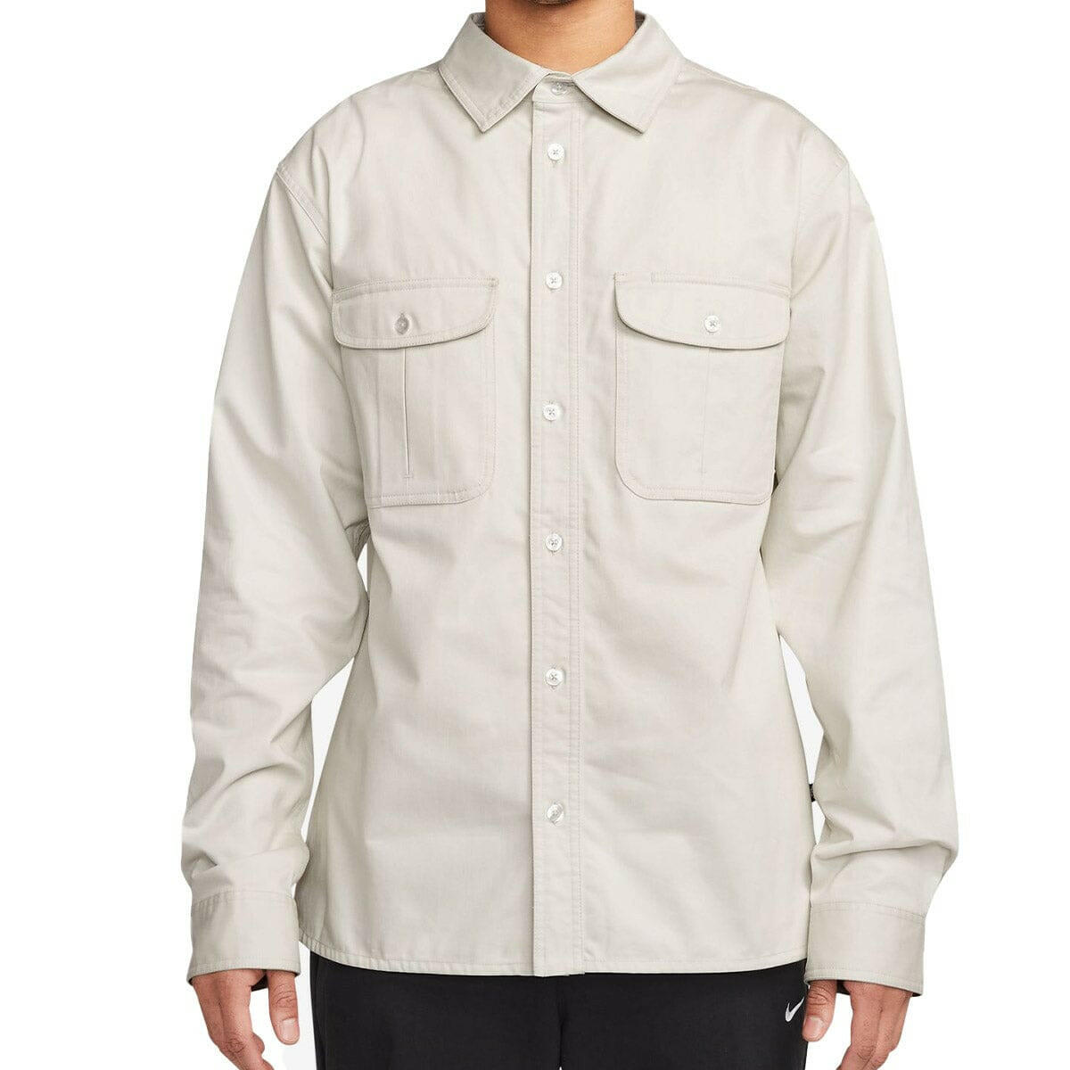 Nike SB - Tanglin Woven Shirt Light Bone.