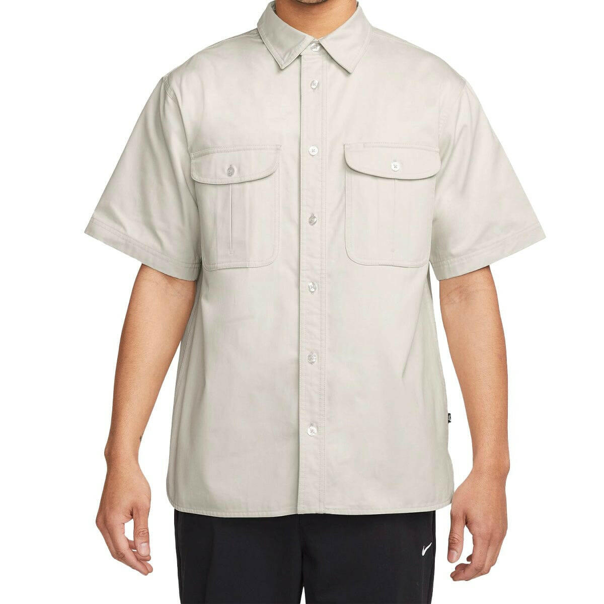 Nike SB - Tanglin Woven S/S Shirt Light Bone.
