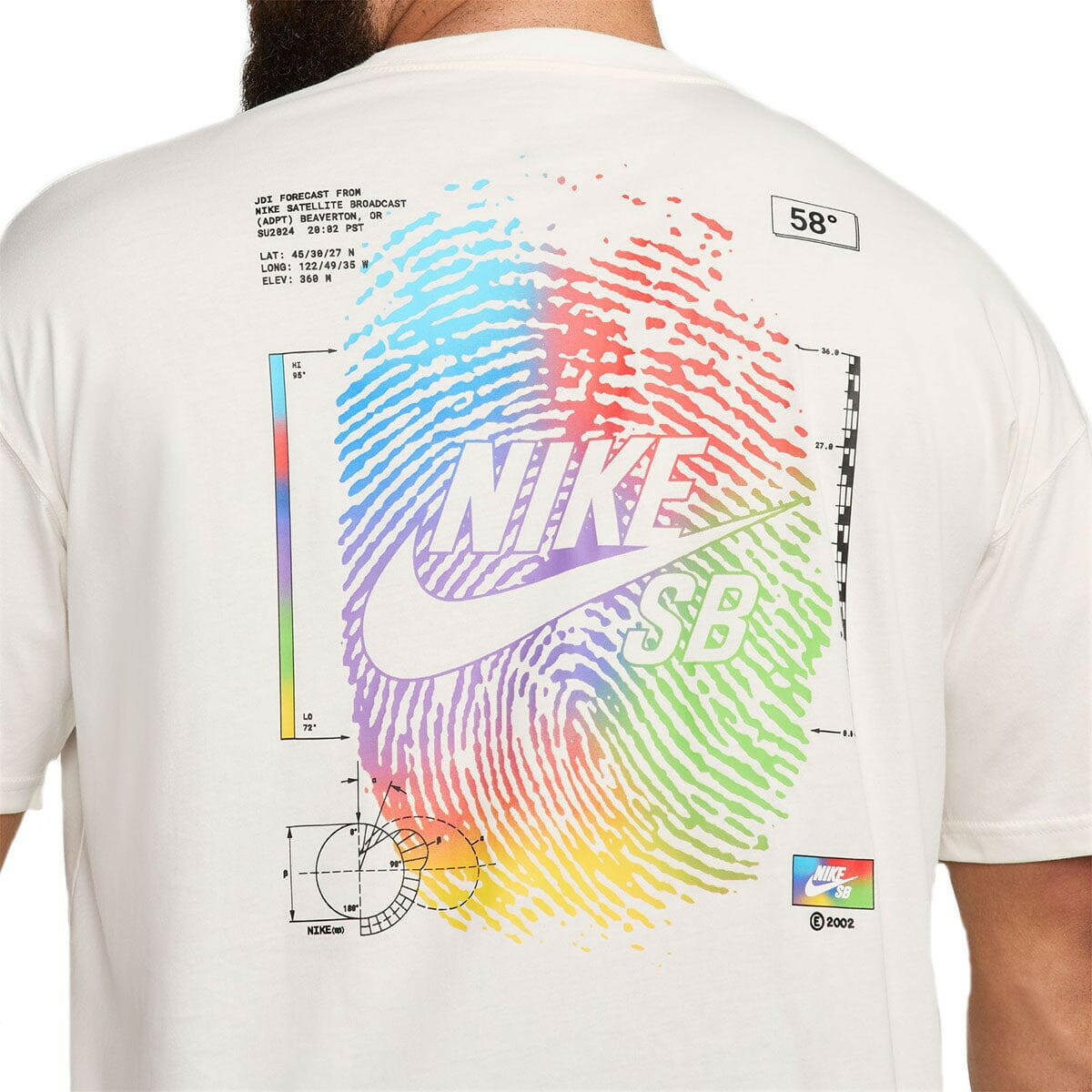 Nike SB - Thumbprint Tee White.