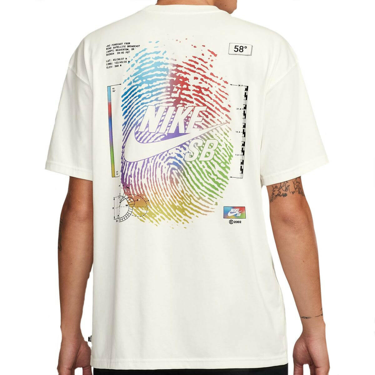 Nike SB - Thumbprint Tee White.