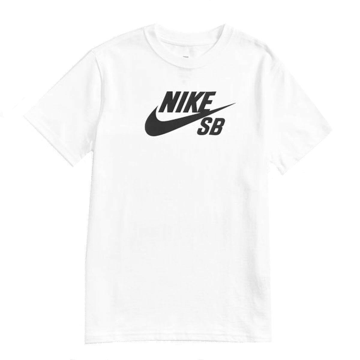 Nike SB - Logo Youth Tee White.