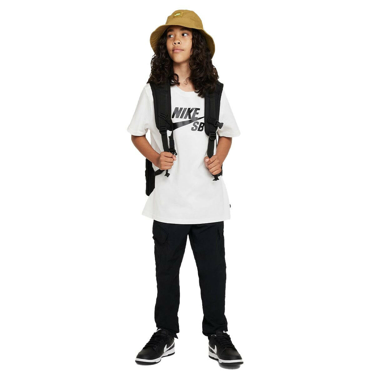 Nike SB - Logo Youth Tee White.