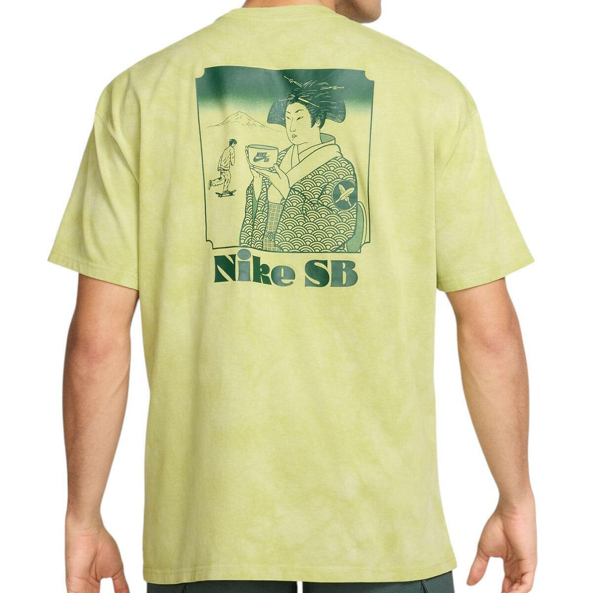 【Nike】 SB Skate T-Shirt Olive Aura Dusty Olive - Asia Nike SB Yuto T-shirt Olive Aura Men's - SS25 - US