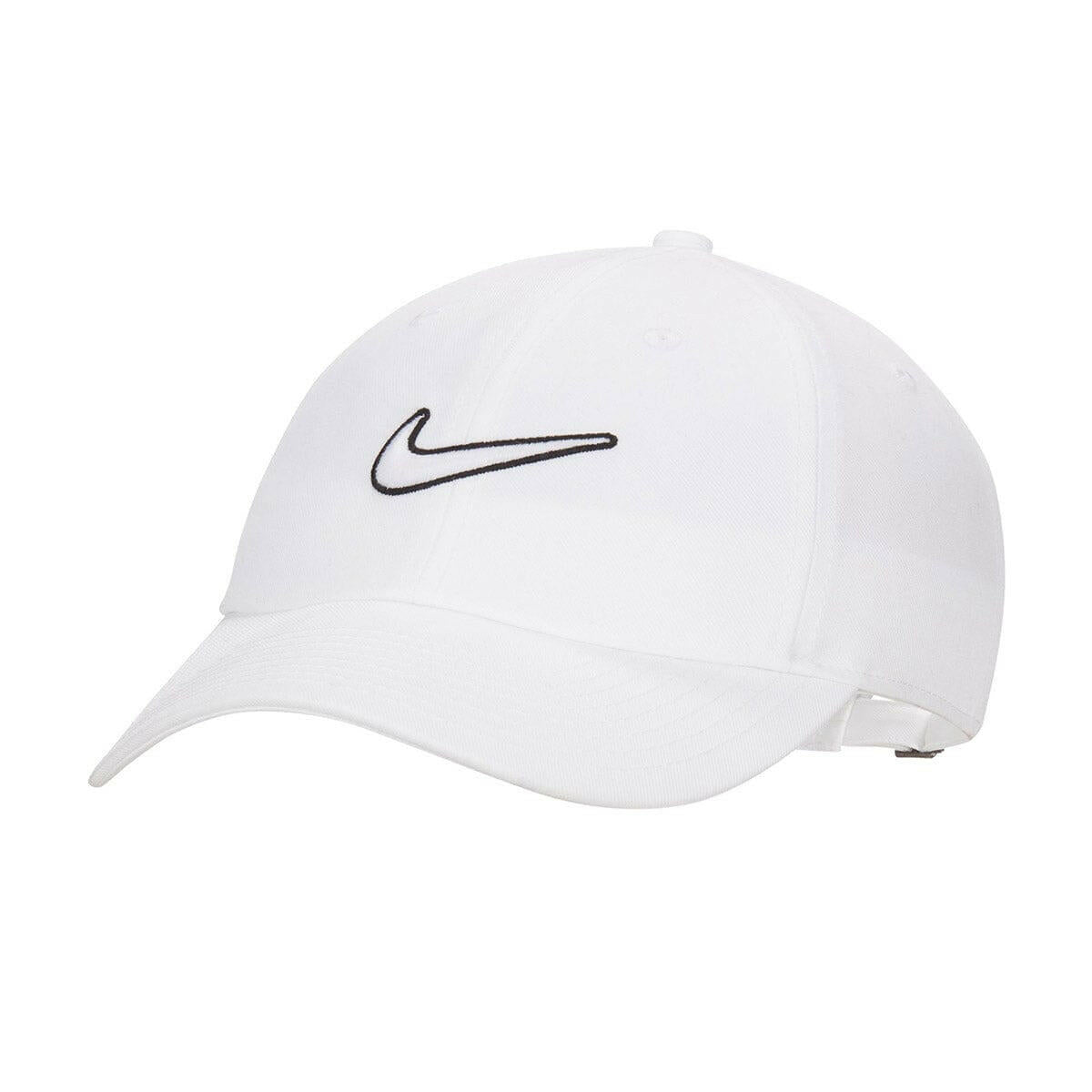 Nike - Unstructured Swoop Cap White/White.