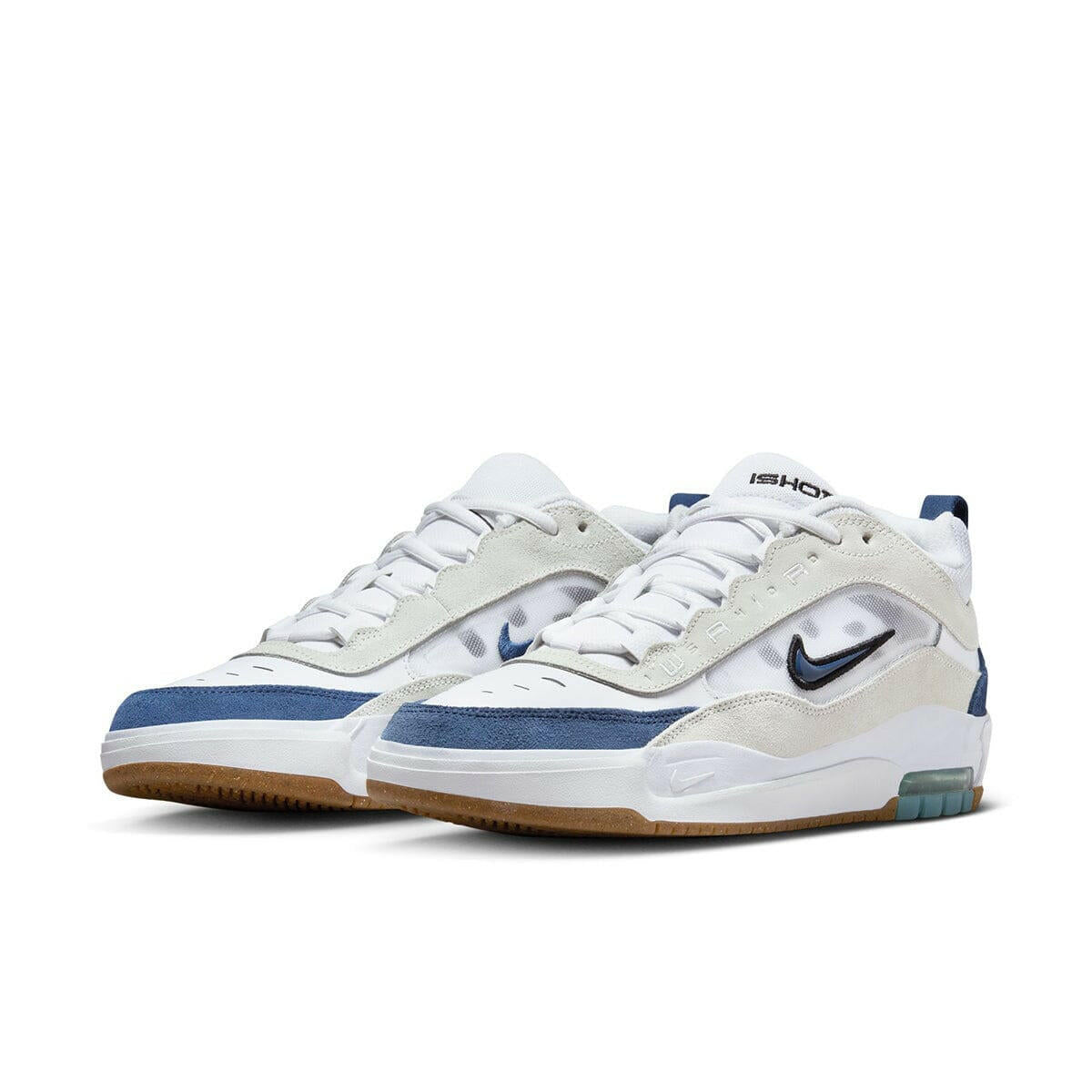 Nike SB - Ishod Air Max Shoes White/Navy-Summit White-Black.