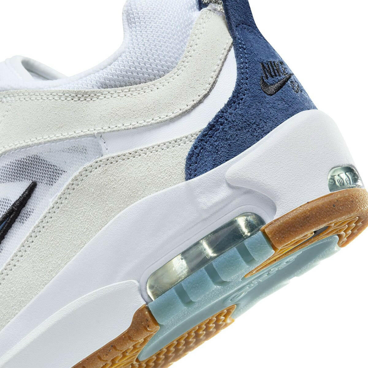 Nike SB - Ishod Air Max Shoes White/Navy-Summit White-Black.