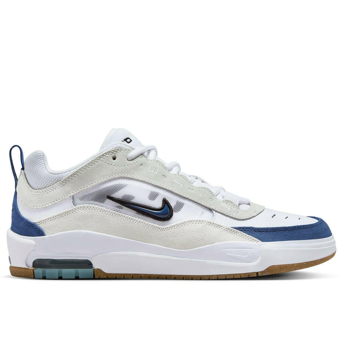 Nike SB - Ishod Air Max Shoes White/Navy-Summit White-Black.