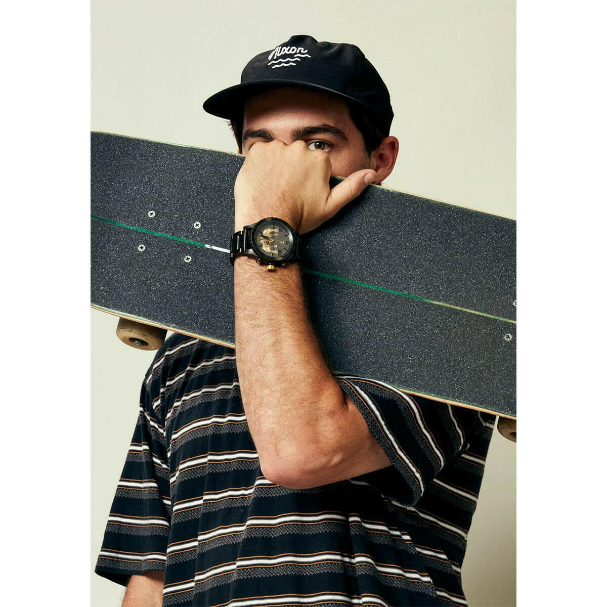 Nixon - 2PAC 51-30 Watch Black/Gold.