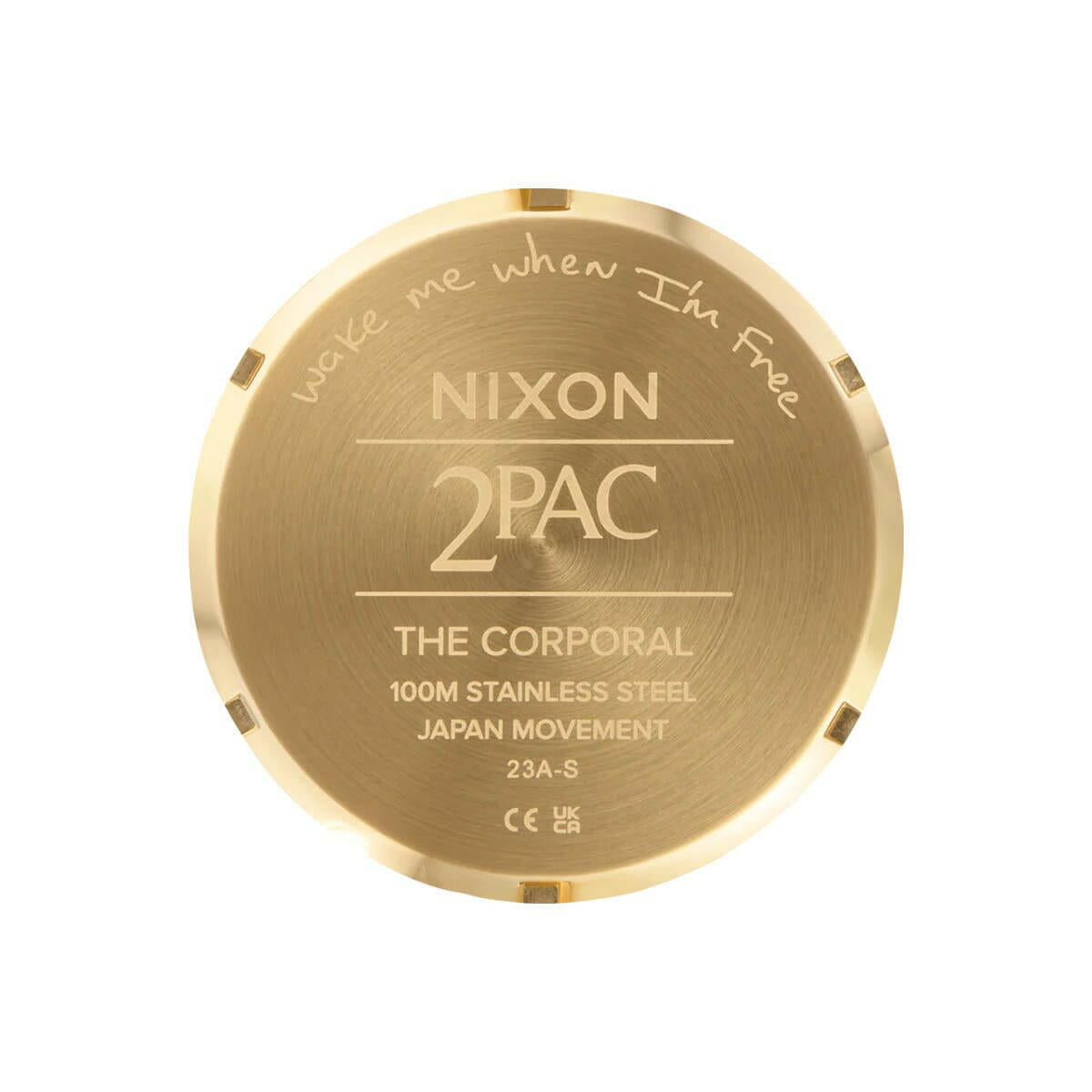 Nixon - 2PAC Corporal Watch Gold/Gold.