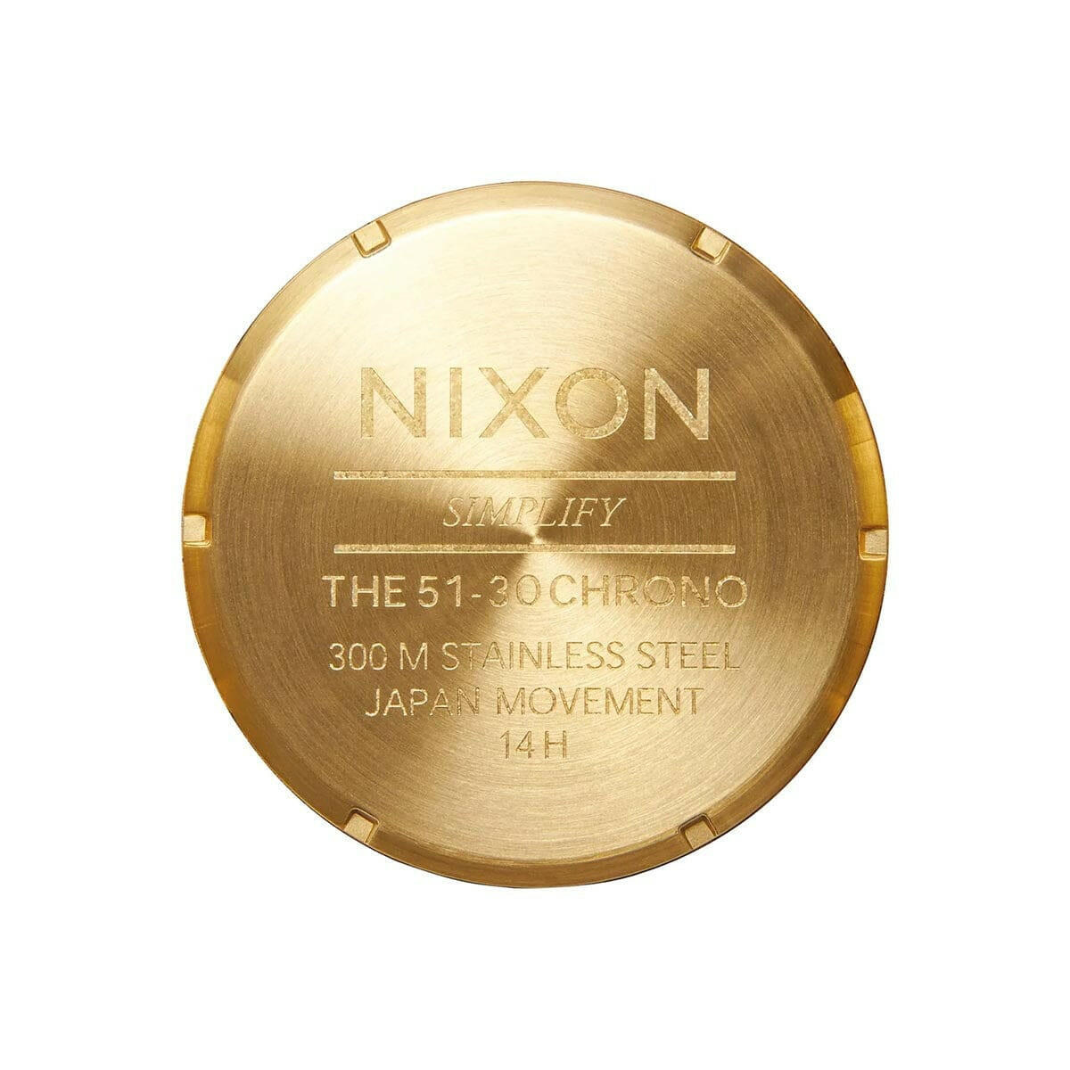 Nixon - 51-30 Chrono Watch Gold/Blue Sunray/Gold.
