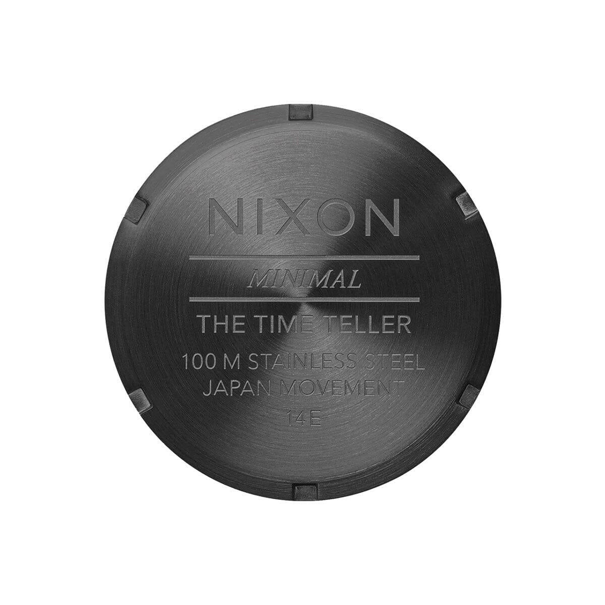 Nixon - Time Teller Watch Gunmetal/Black Sunray.