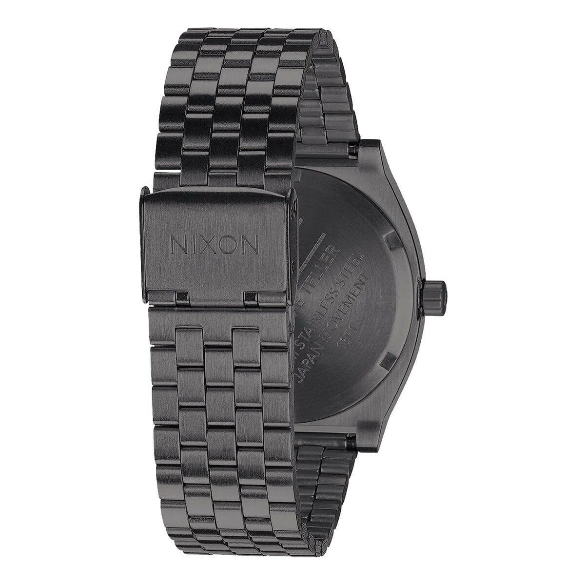Nixon - Time Teller Watch Gunmetal/Black Sunray.