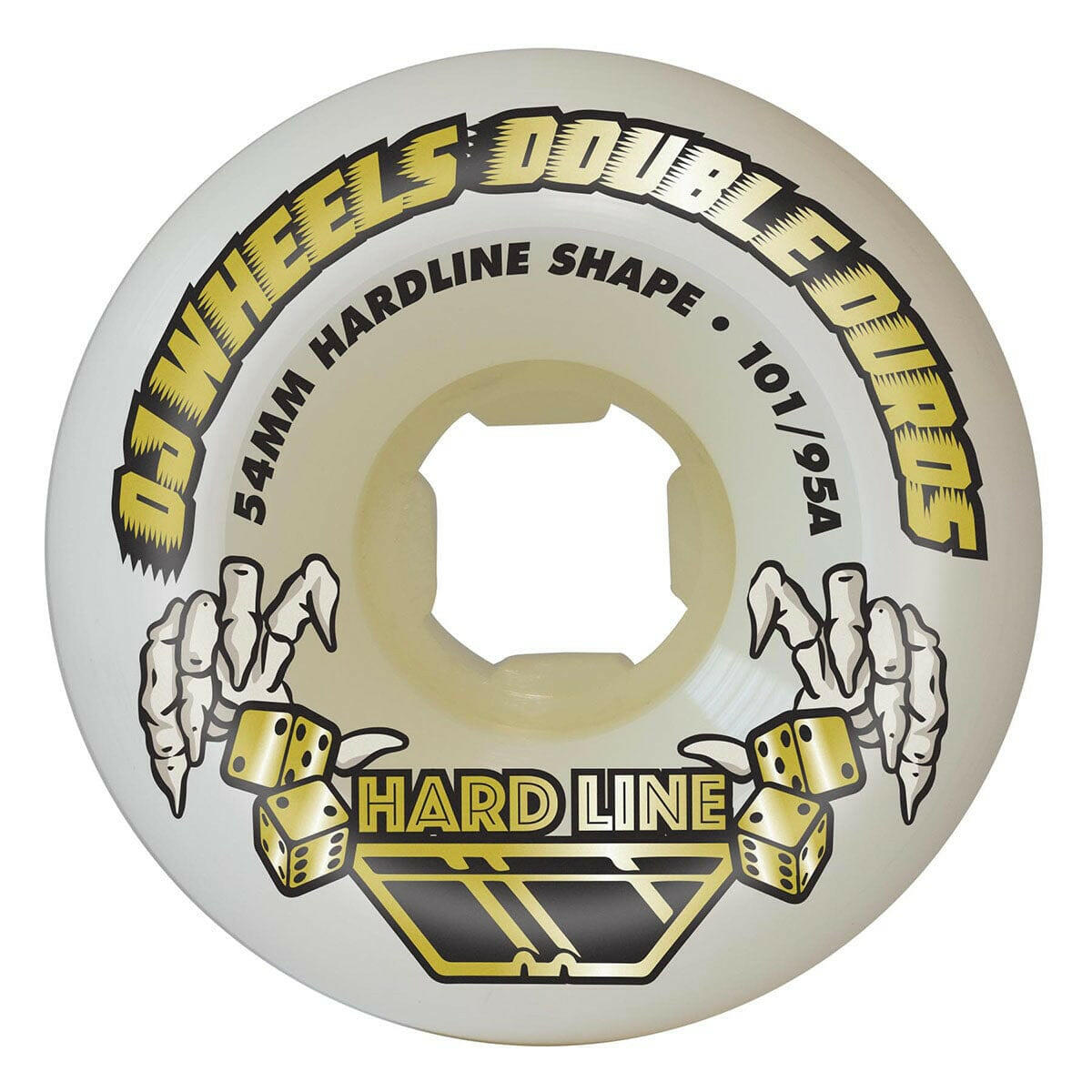 OJ - Double Duro Hardline 54MM 101A/95A Skateboard Wheels.