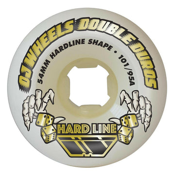OJ - Double Duro Hardline 54MM 101A/95A Skateboard Wheels.