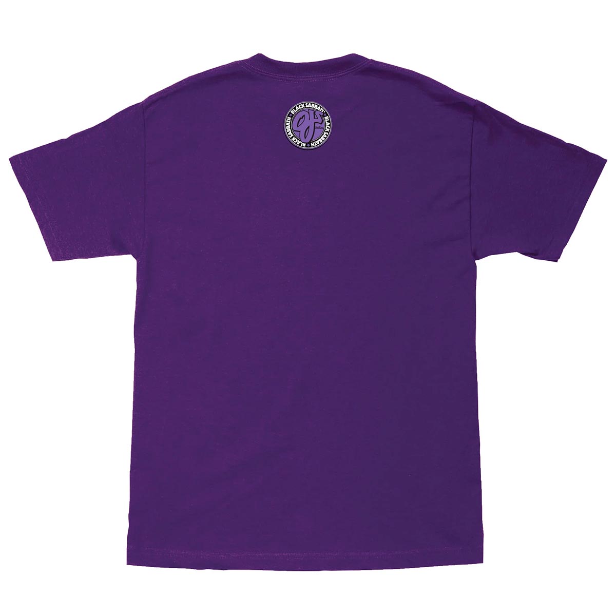 OJ Black Sabbath Paranoid Witch Tee Purple Back