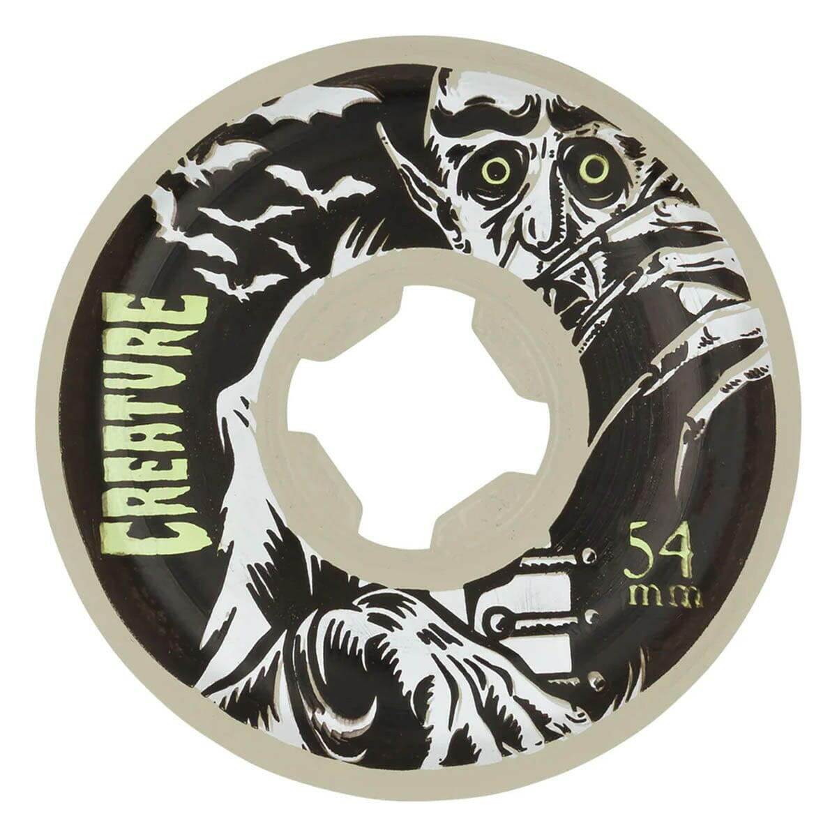 OJ - Coffin Box Bloodsuckers GITD 54MM 101A Skateboard Wheels.