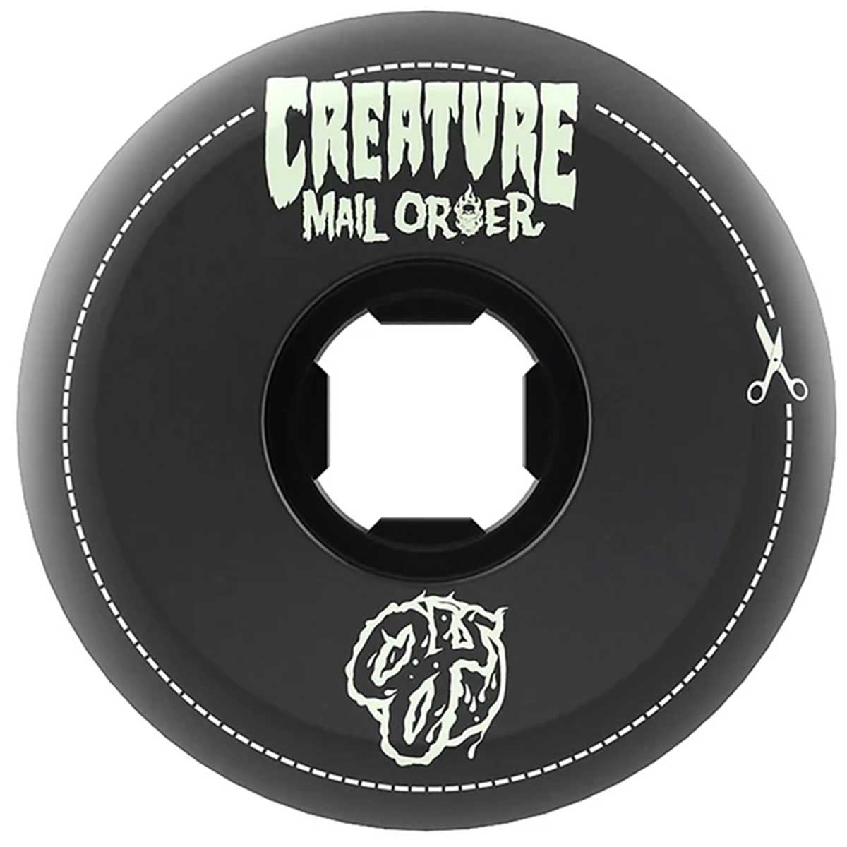 OJ Creature Mail Order Bloodsuckers 54MM 97A Skateboard Wheels Side