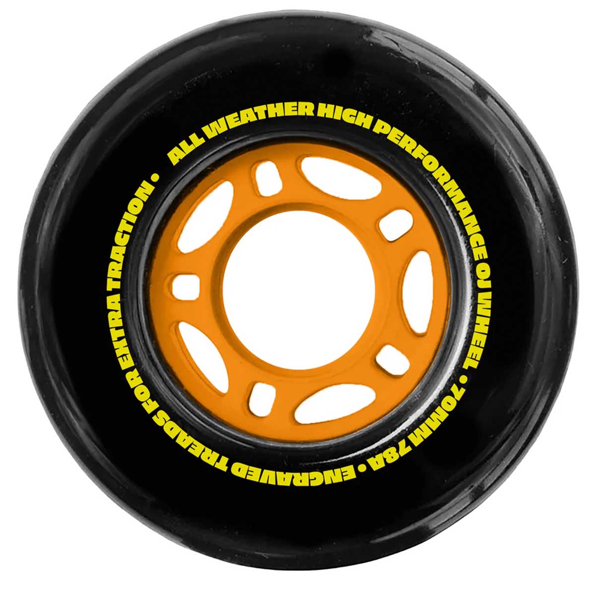 OJ Dirt Tires Thunder Juice 70MM 78A Skateboard Wheels Side