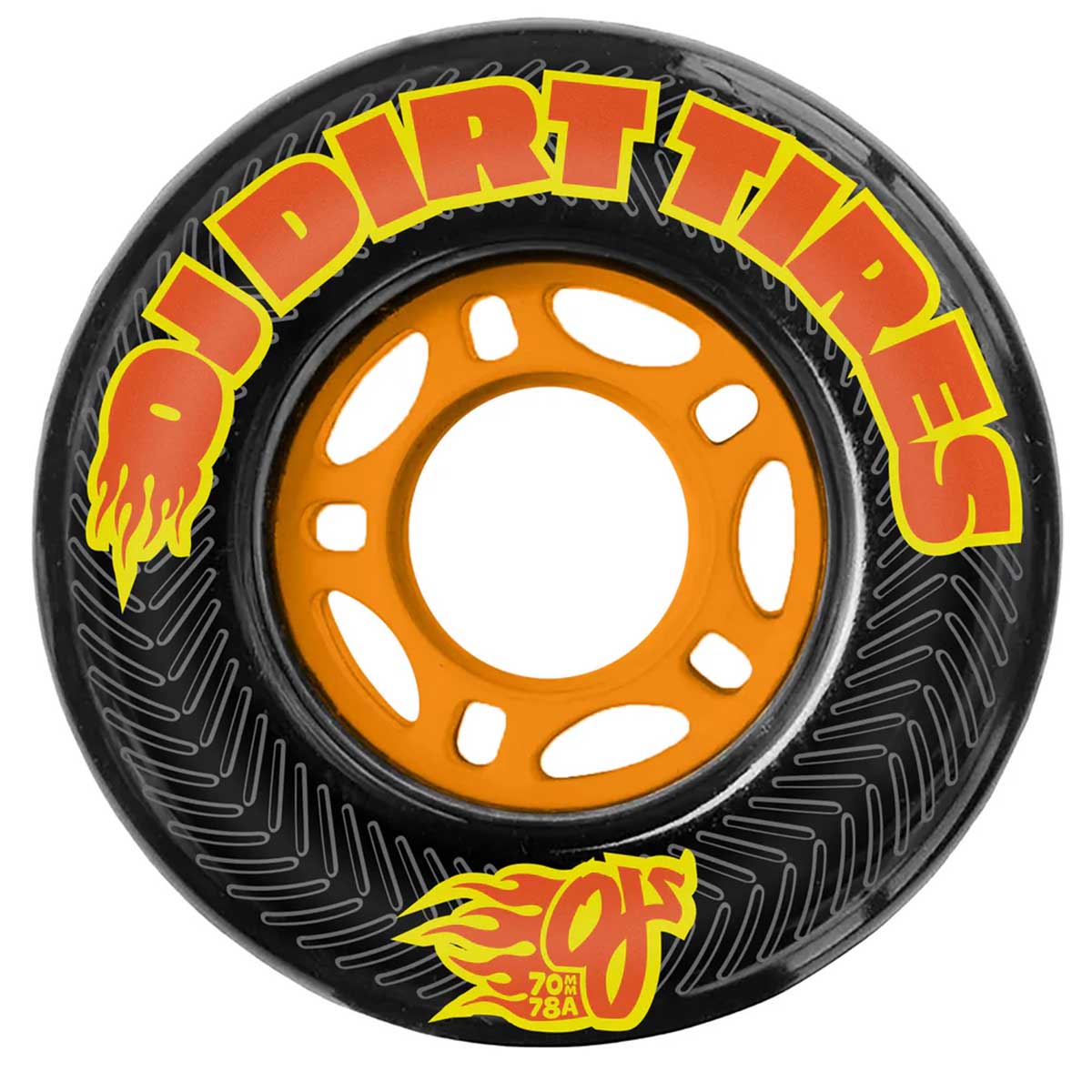OJ Dirt Tires Thunder Juice 70MM 78A Skateboard Wheels