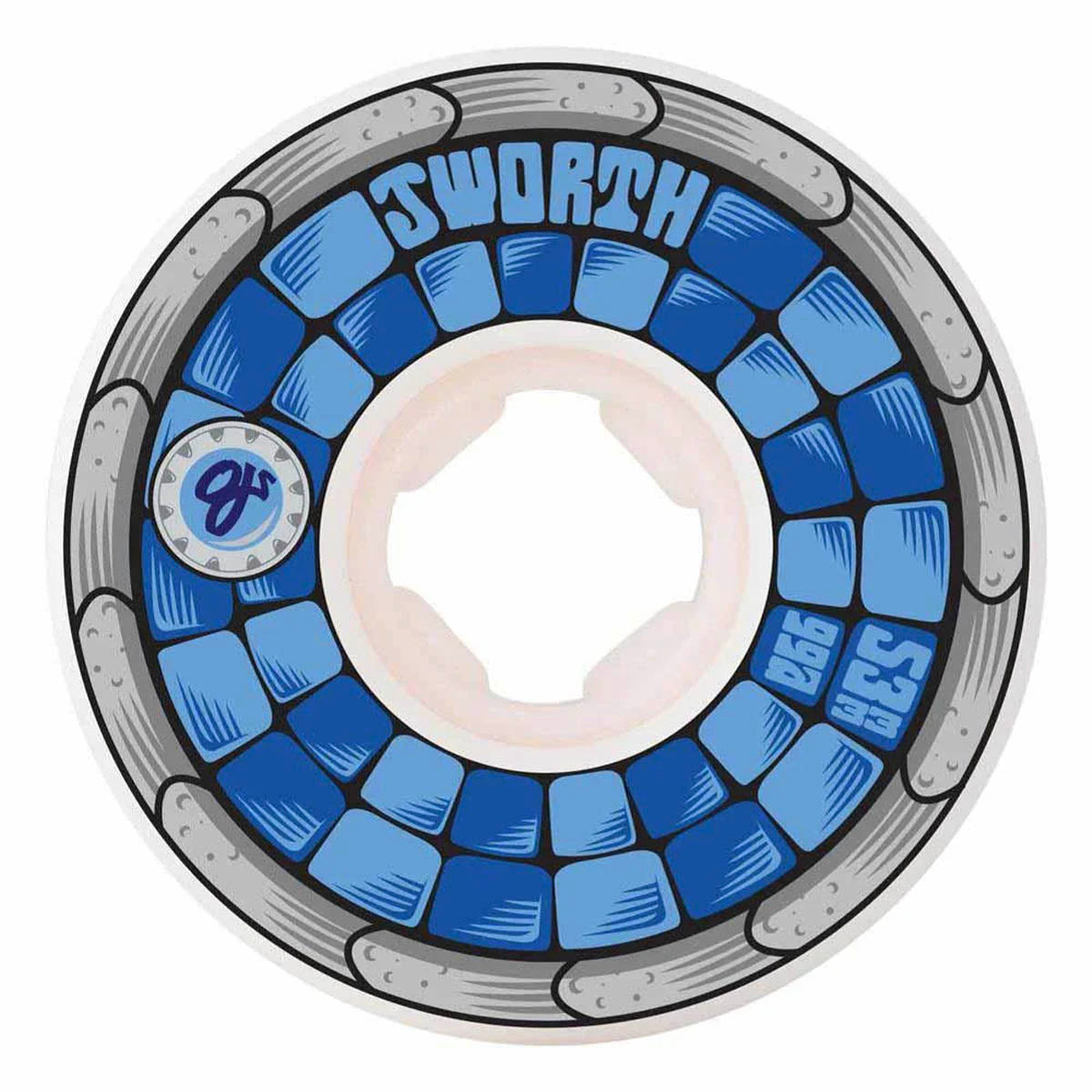 OJ - John Worthington Pool Tiles Elite Hardline 53MM 99A Skateboard Wheels.