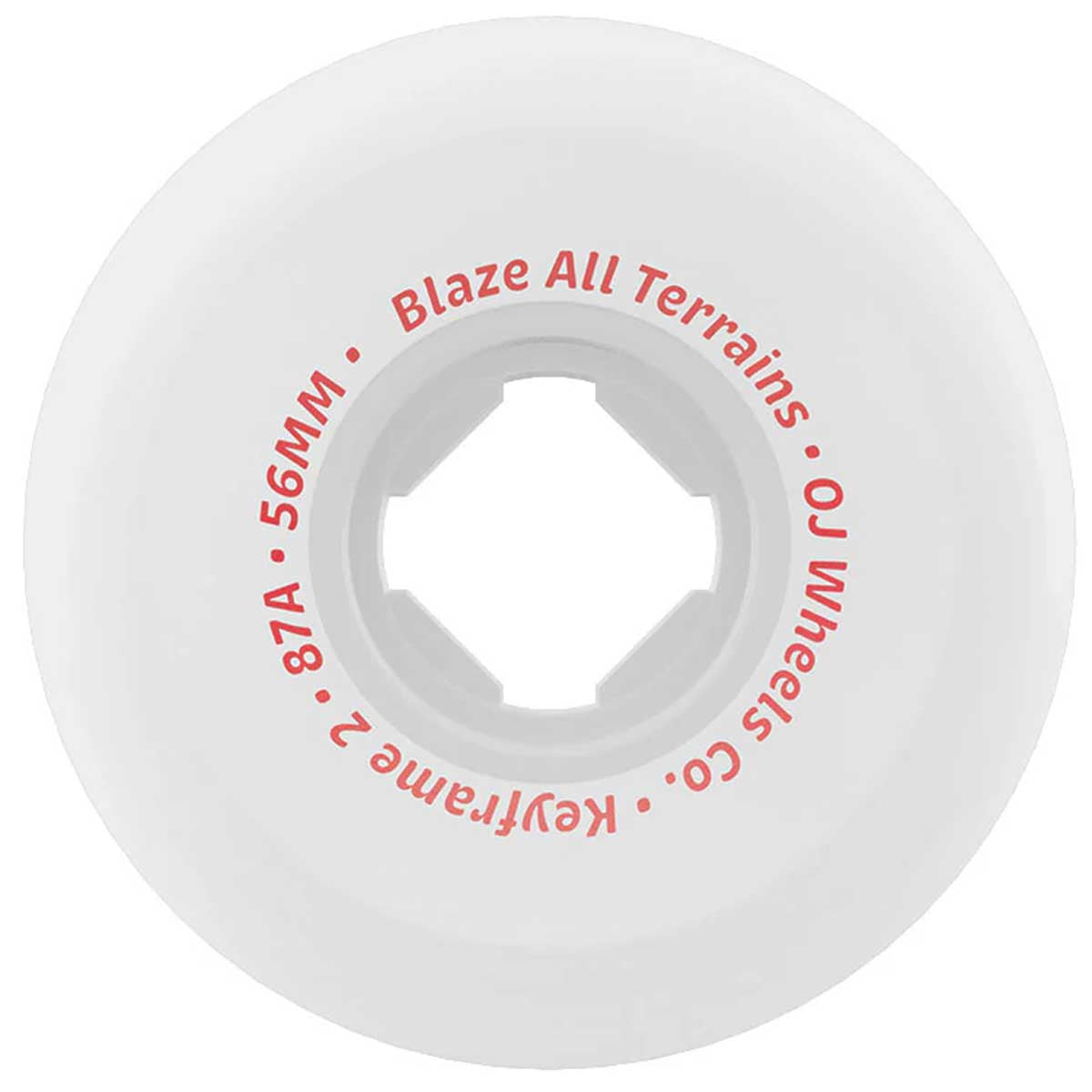 OJ Keyframe 2 56MM 87A Skateboard Wheels Side