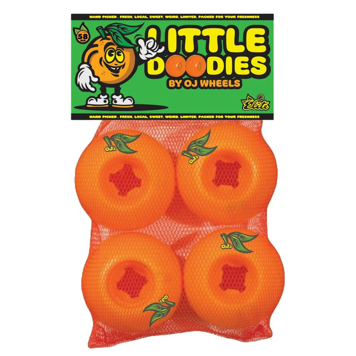 OJ - Lil Doodies 58MM 99A Skateboard Wheels.