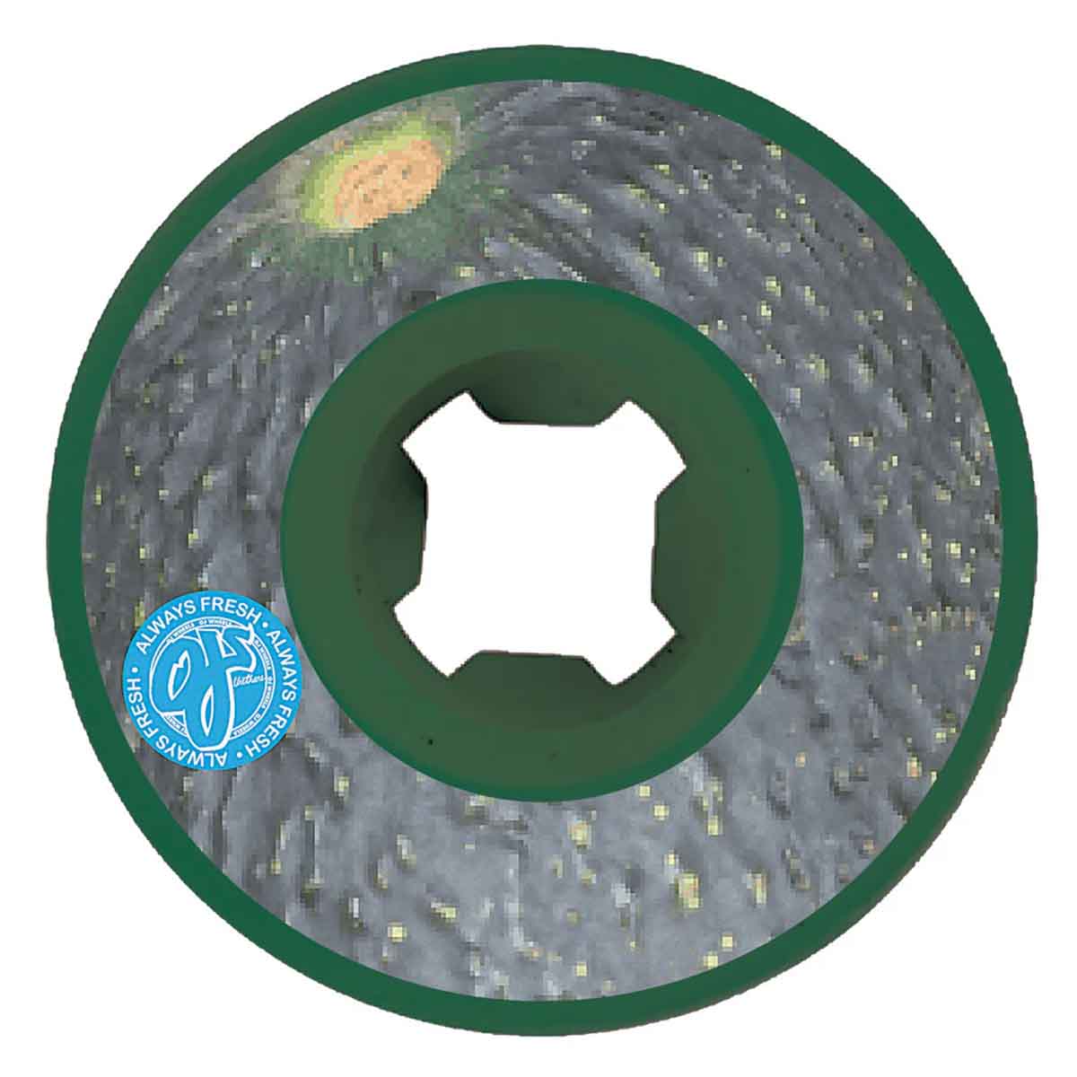 OJ Cados Lil Doodies 58MM 99A Skateboard Wheels Side