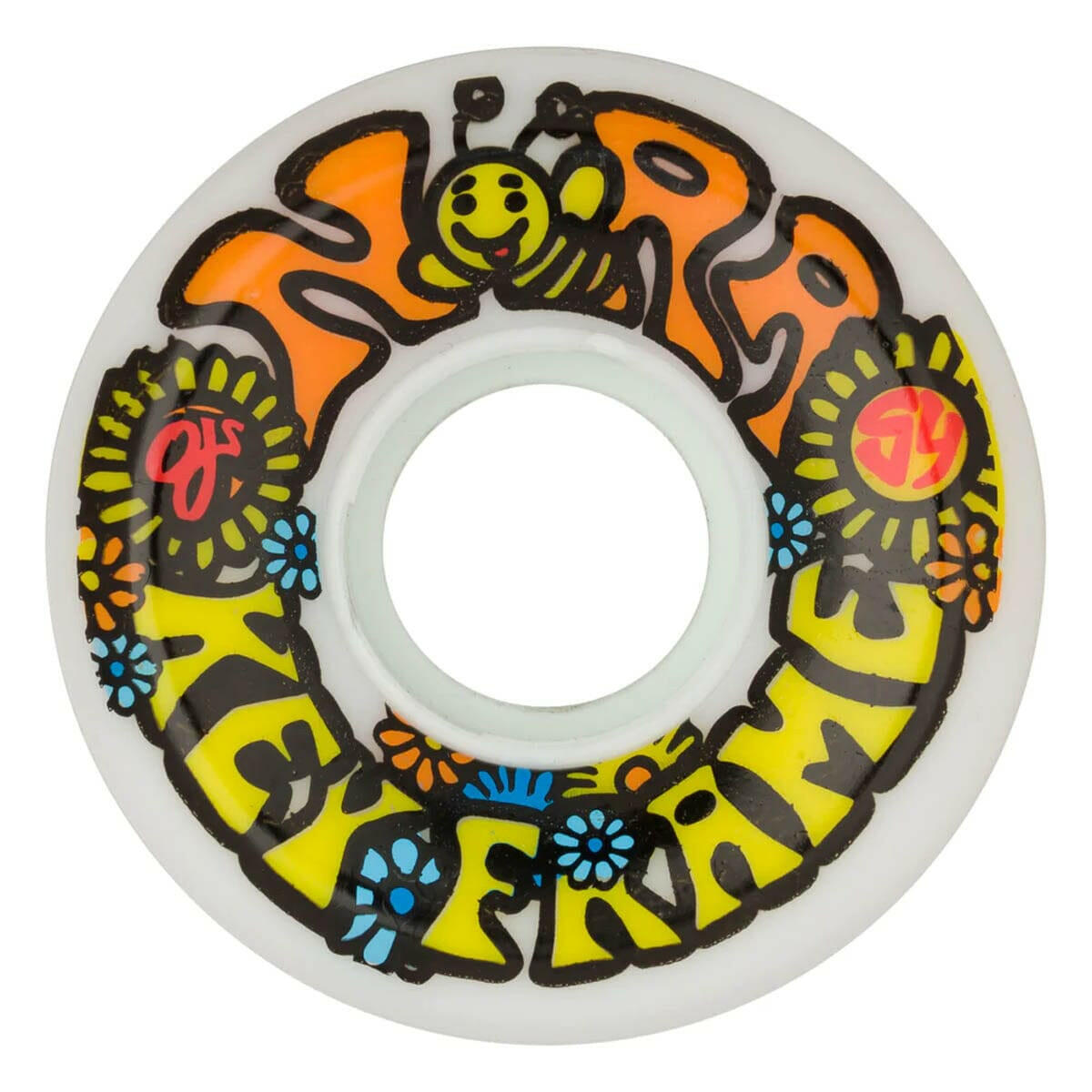 OJ - Nora Vasconcellos Flowers Keyframe 54MM 87A Skateboard Wheels.