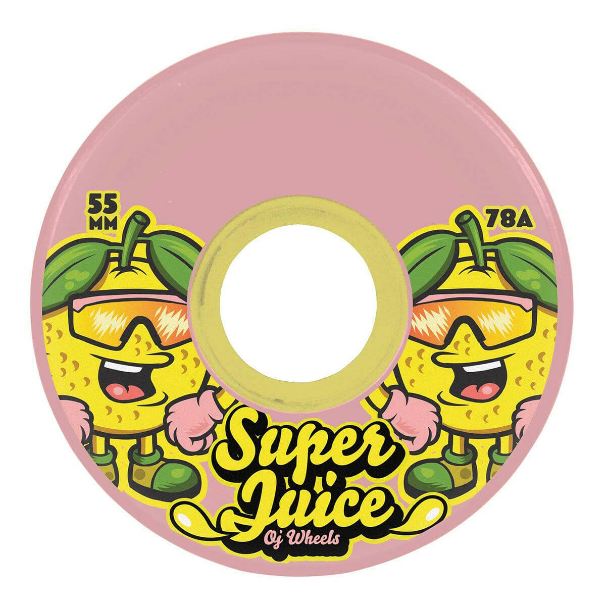 OJ - Paloma Mini Super Juice Pink 55MM 78A Skateboard Wheels.