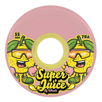 OJ - Paloma Mini Super Juice Pink 55MM 78A Skateboard Wheels.