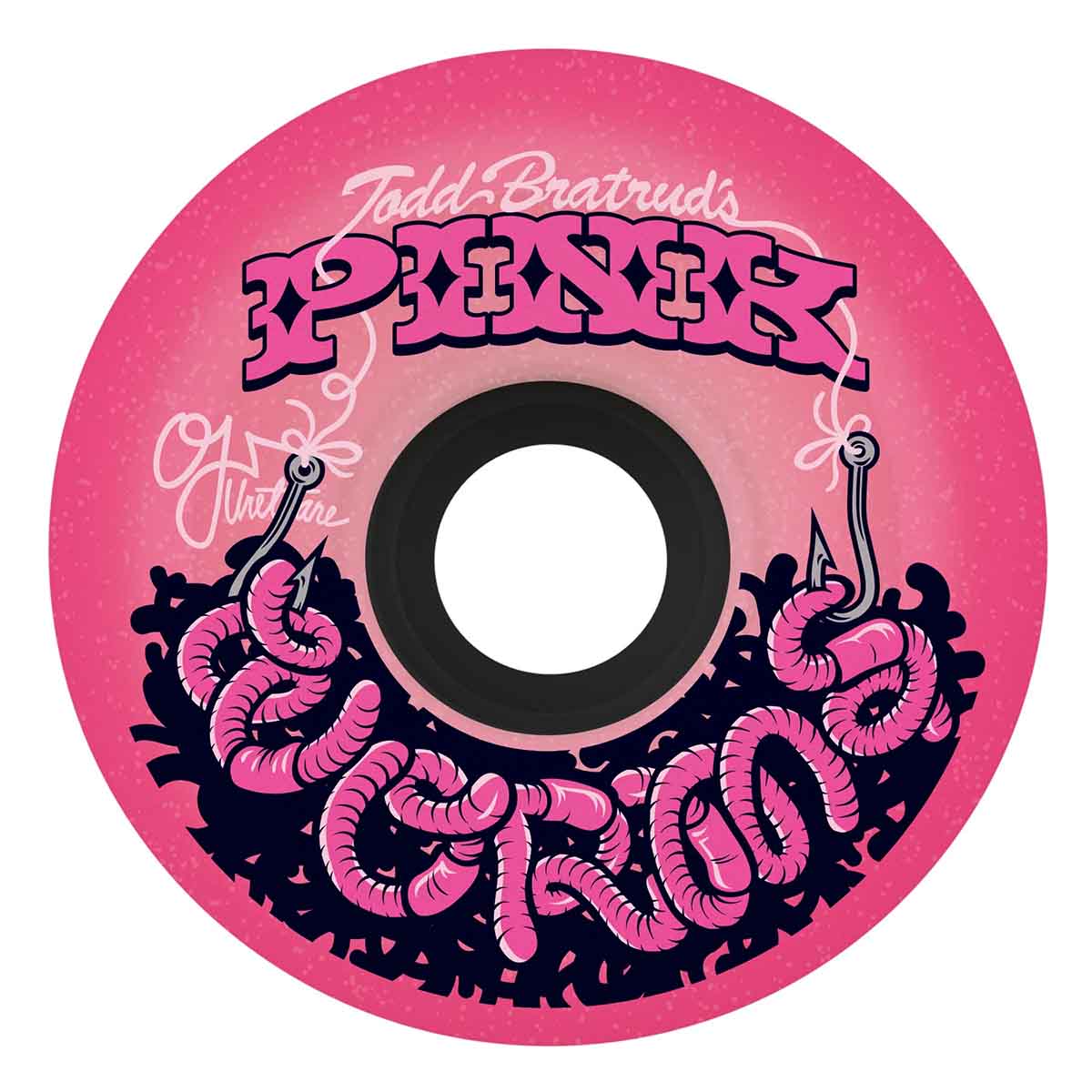 OJ Pink Worms Super Juice 60MM 78A Skateboard Wheels