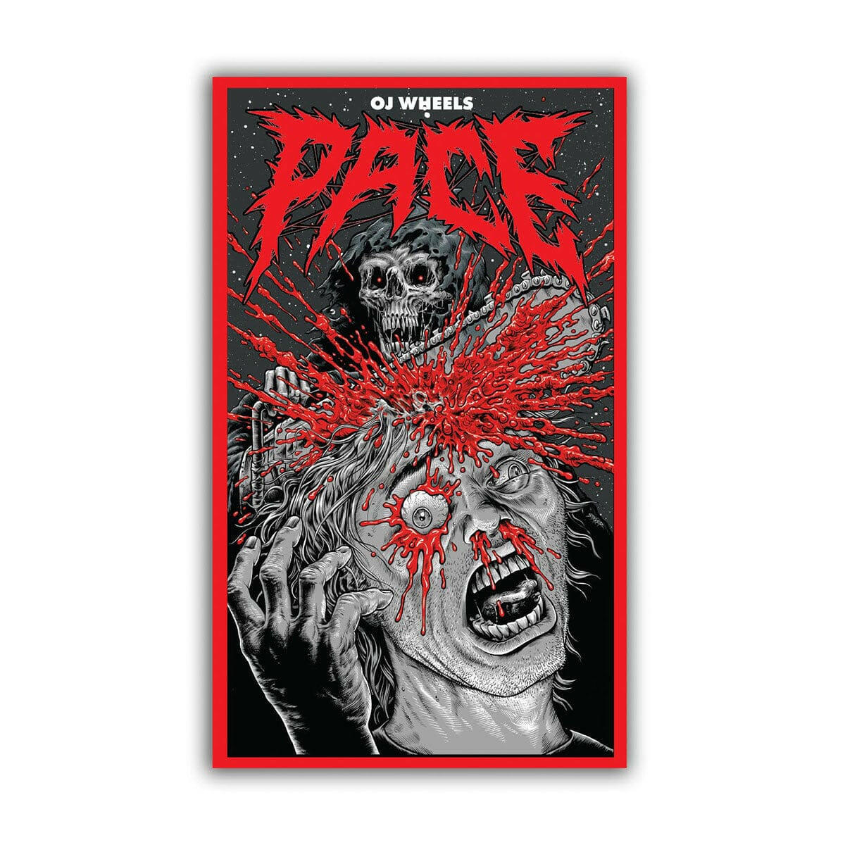 OJ - Rob Pace Chainsaw Elite Chubbies 54MM 99A Skateboard Wheels.