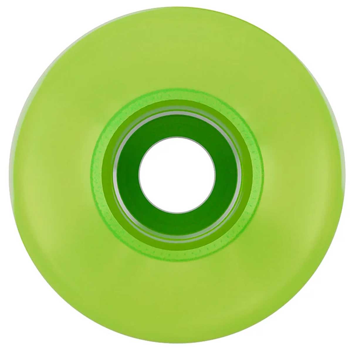 OJ Super Juice Bubble Gum Green 60MM 78A Skateboard Wheels Side