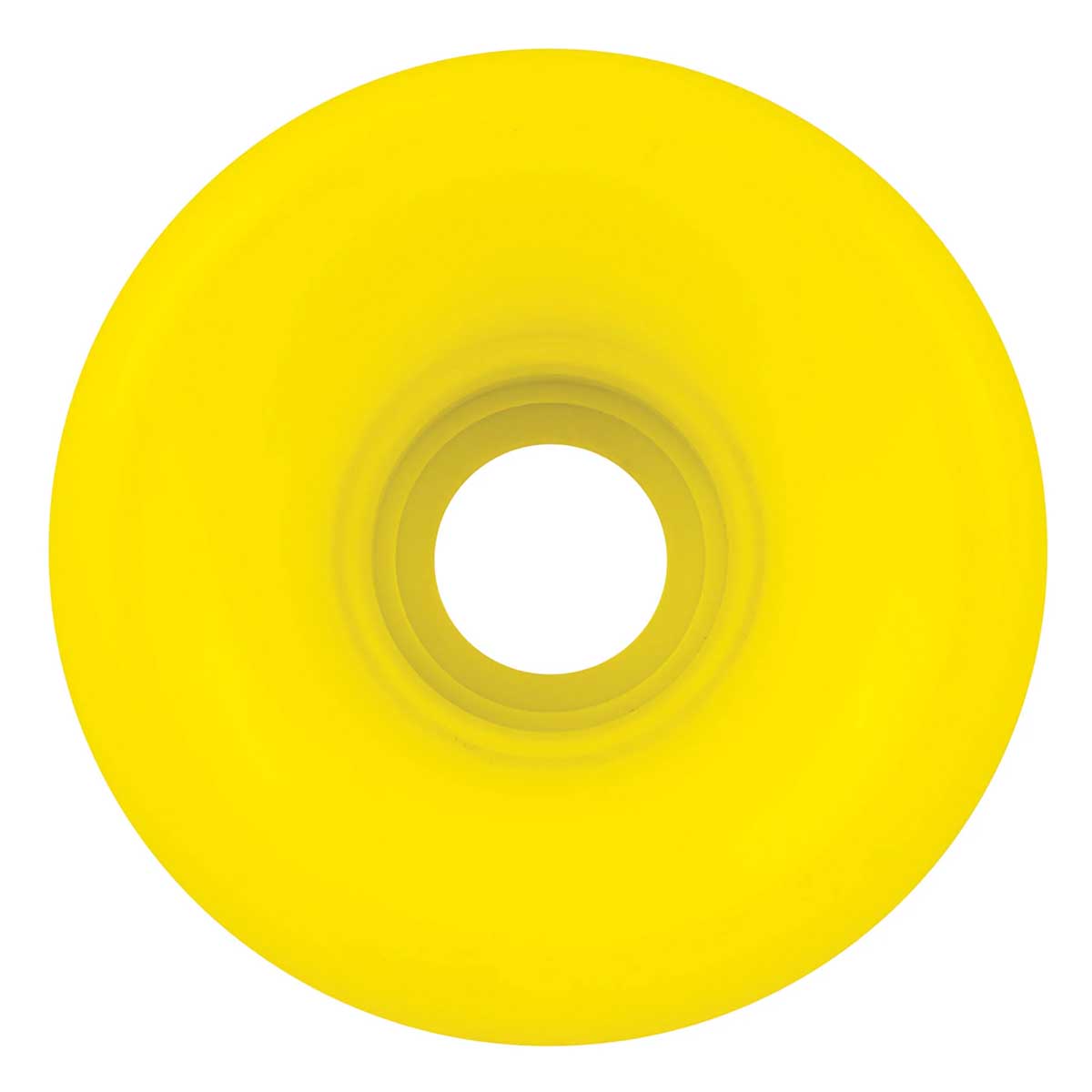 OJ Super Juice Neon Yellow 60MM 78A Skateboard Wheels Side