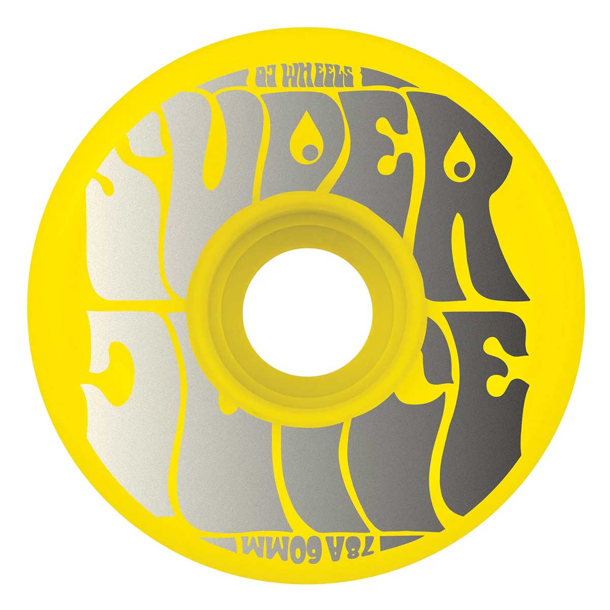 OJ Super Juice Neon Yellow 60MM 78A Skateboard Wheels