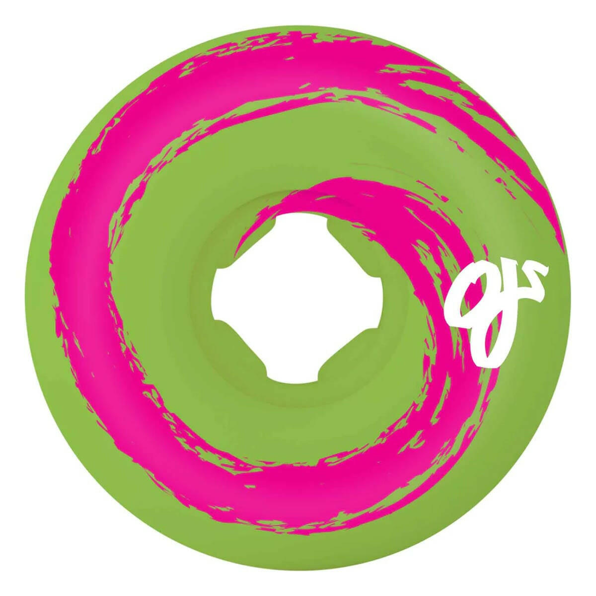 OJ - Swamp Berries Pink/Green 45MM 99A Skateboard Wheels.