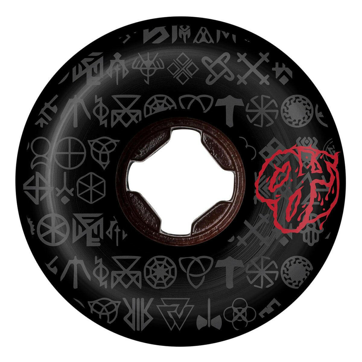 OJ - The Book Of OJ Bloodsuckers Black Hardline 54MM 97A Skateboard Wheels.