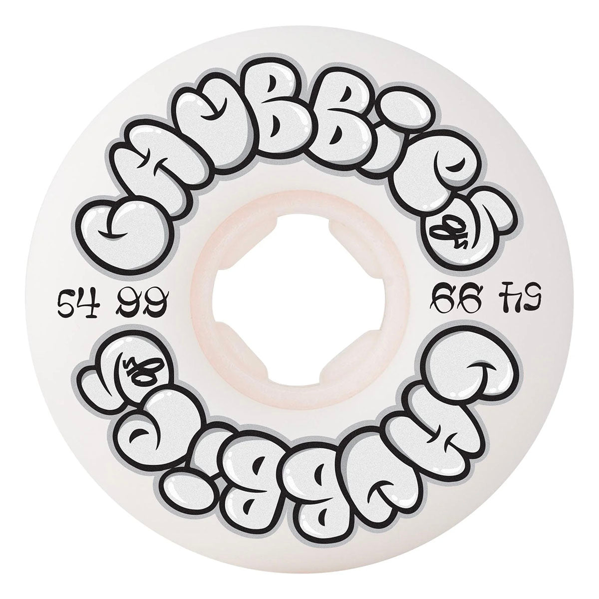 OJ - Throw Ups Chubbies 54MM 99A Skateboard Wheels.