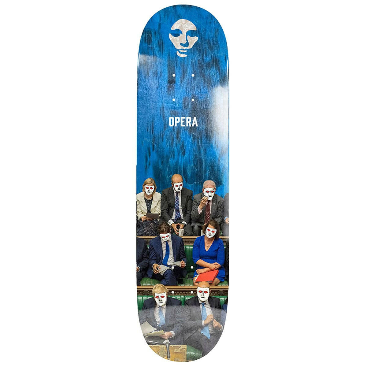 Opera - Bureaucracy 9.0 Skateboard Deck.