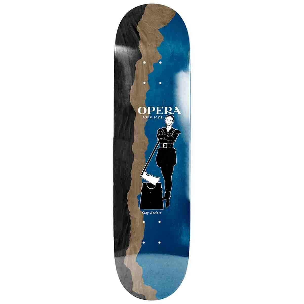 Opera - Clay Kreiner Cutter 8.5 Skateboard Deck.