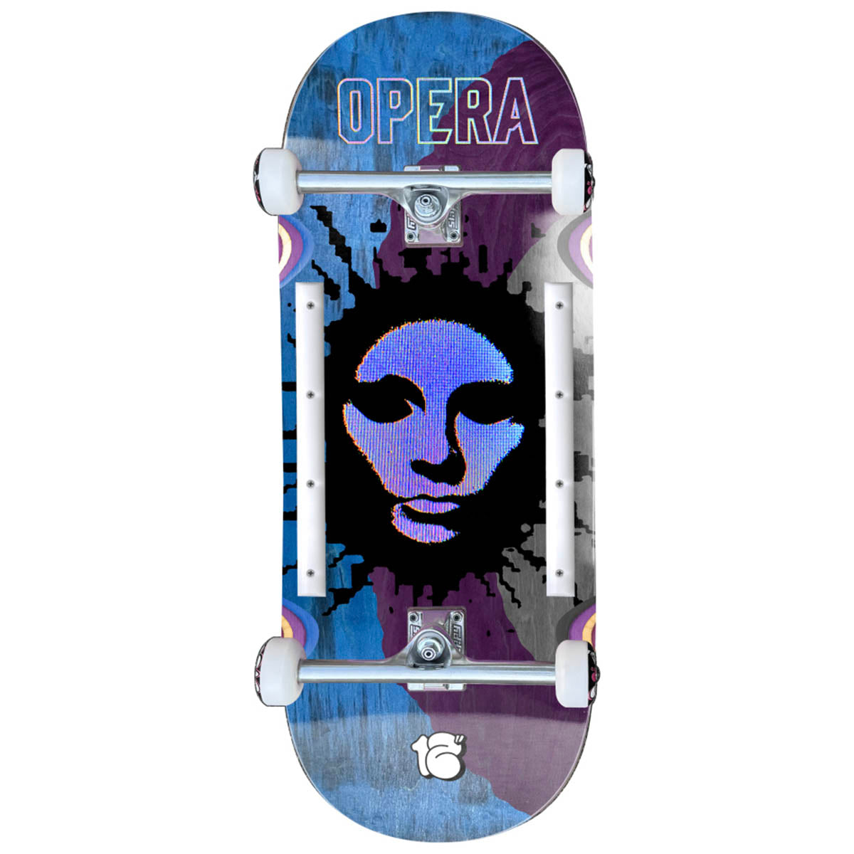Opera Fatties Mask 12.0 Complete Skateboard