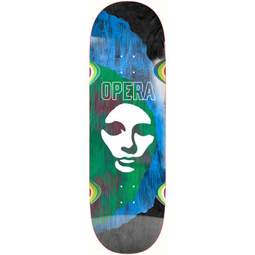 Opera - Fatties Triple Torn Green 10.0 Skateboard Deck.