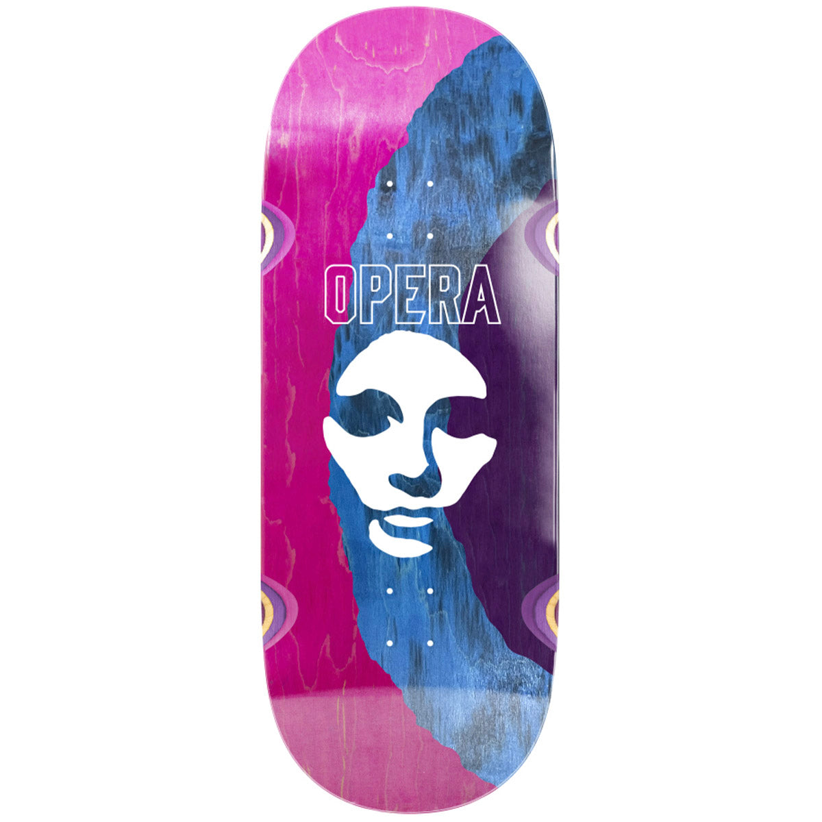 Opera - Fatties Triple Torn Pink 12.0 Skateboard Deck.