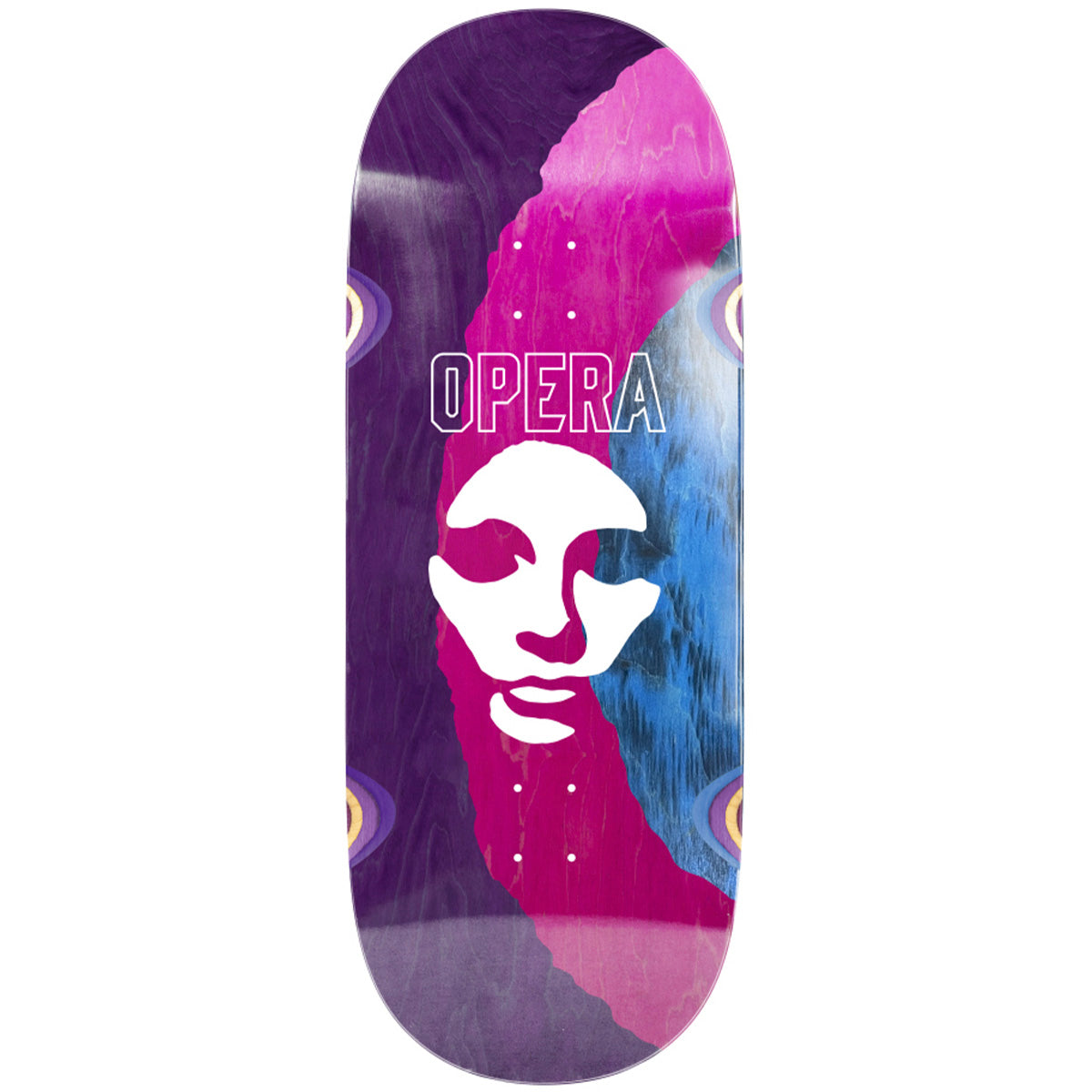 Opera - Fatties Triple Torn Purple 12.0 Skateboard Deck.