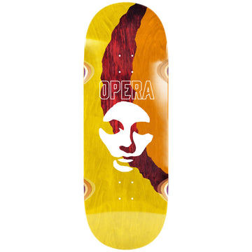 Opera - Fatties Triple Torn Yellow 11.0 Skateboard Deck.