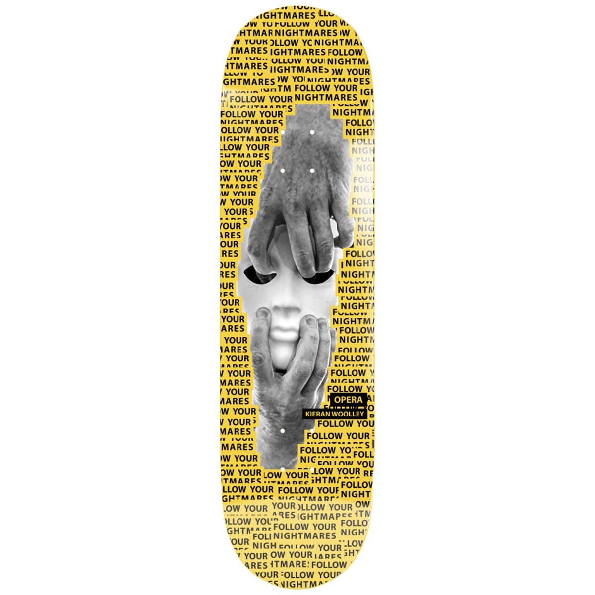 Opera Kieran Woolley Nightmare 8.5 Skateboard Deck
