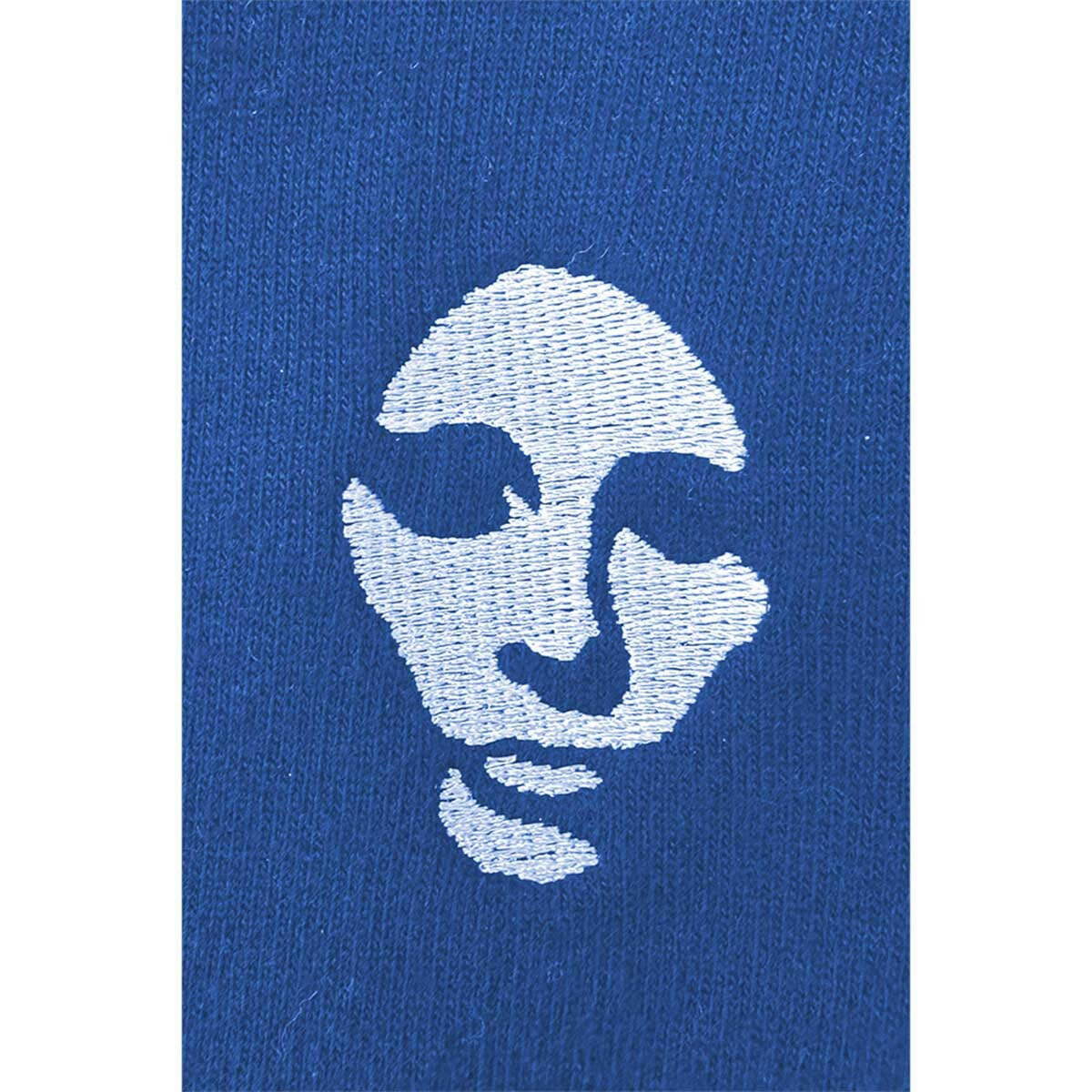 Opera - Mask Embroidered Tee Royal.