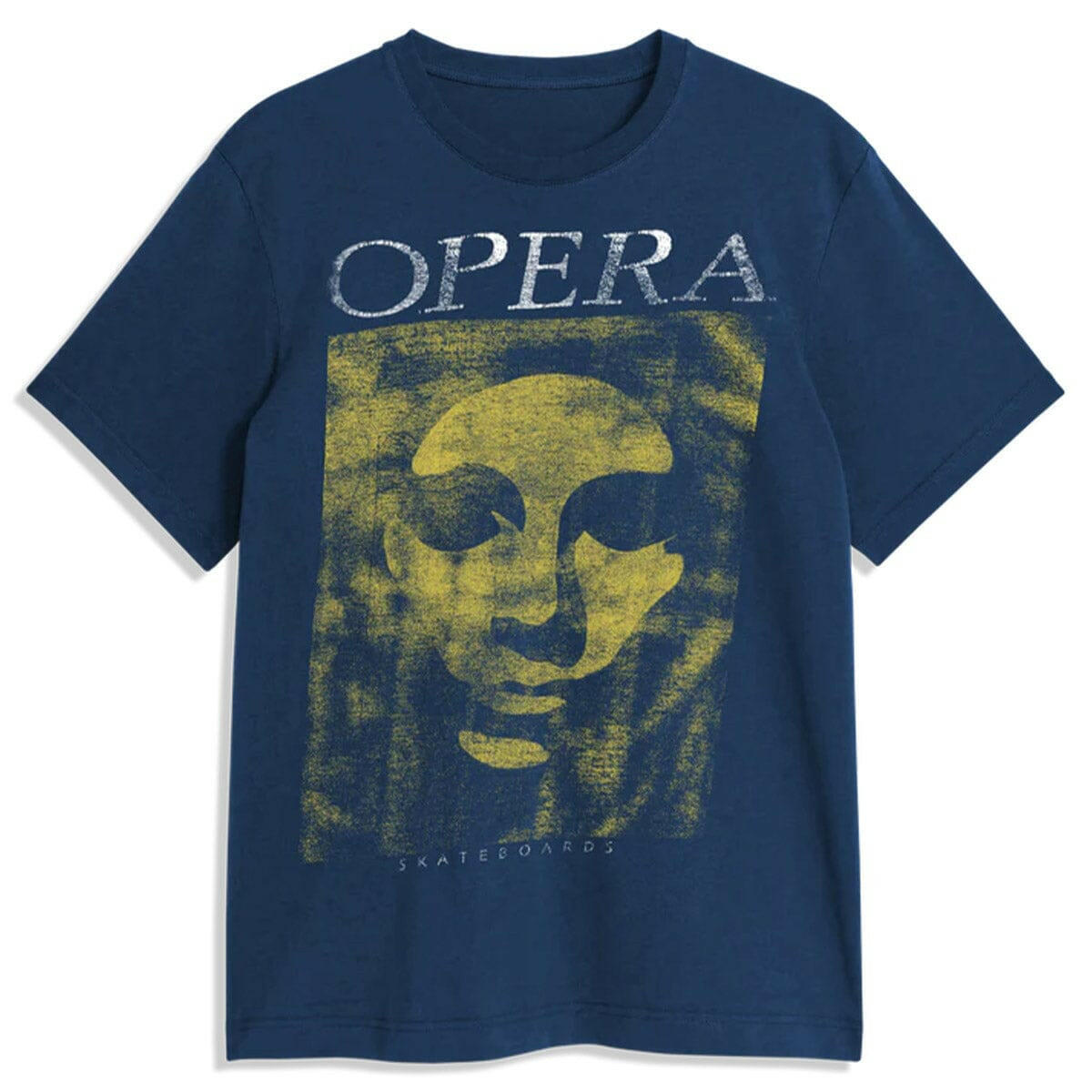 Opera - Mask Vintage Tee Navy.